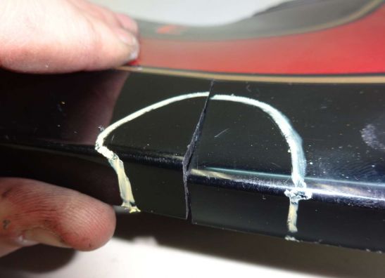 Cowl right small Suzuki GSX 750