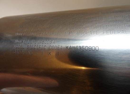 Auspuff Kawasaki ZX 9 R