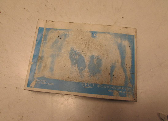 Manuel Honda CBR 600 F