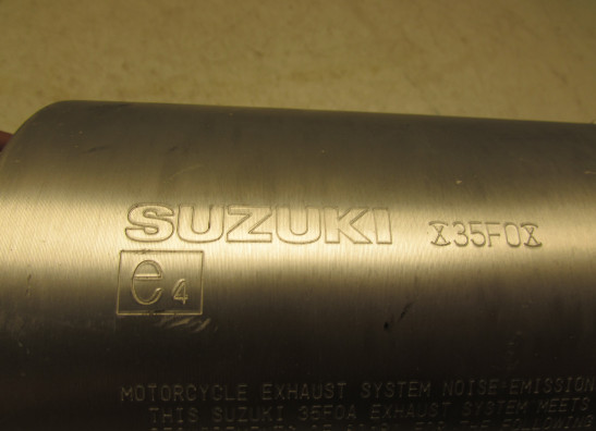 Uitlaat Suzuki GSX R 600