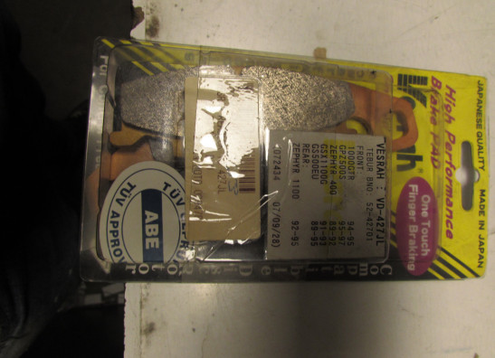 Bremsbeläge hinten Kawasaki ZEPHYR 1100