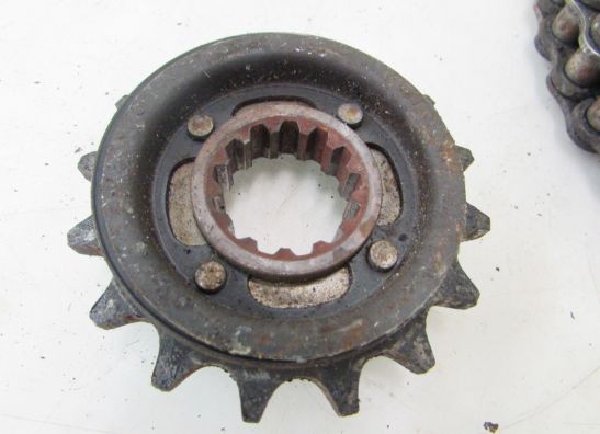 Ketting en tandwielset Honda VFR 750