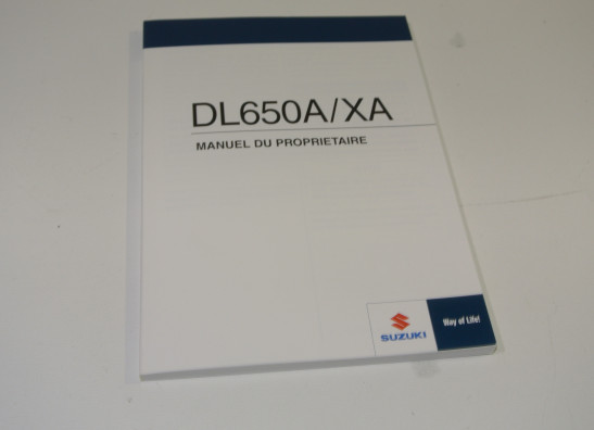 Instructieboekje Suzuki DL 650 V STROM