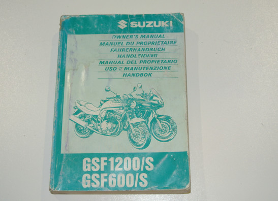Manuel Suzuki GSF 1200 Bandit