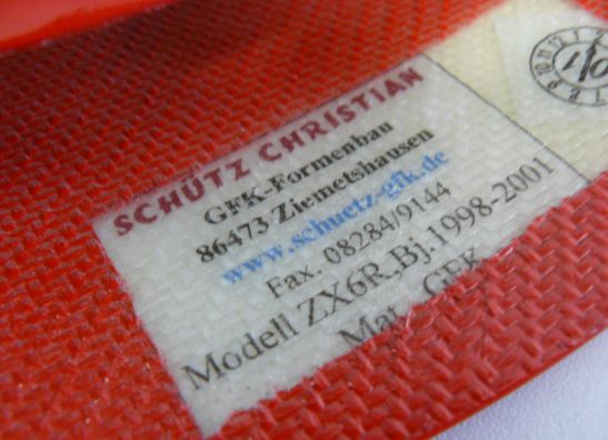 Buddy cover Kawasaki ZX 6 R