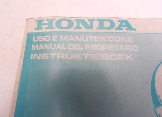 Instructieboekje Honda CBR 600 F