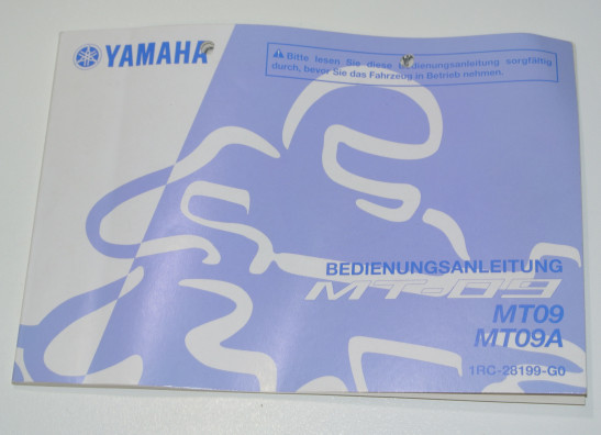 Fahrerhandbuch Yamaha MT 09