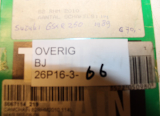 Nockenwelle kette Overig Onbekend Unknown