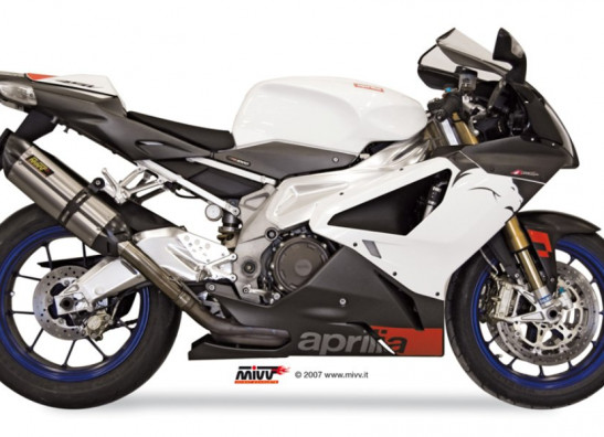 Uitlaat Aprilia Shiver 750