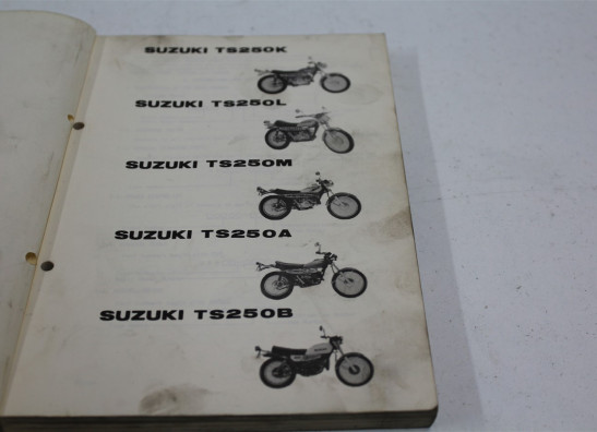 Onderdelenboek Suzuki TS 250