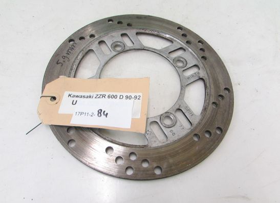 Bremsscheibe hinten  Kawasaki ZZR 600