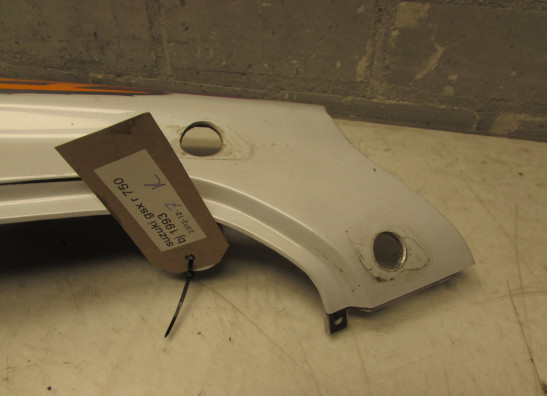 Rechter achterkant Suzuki GSX R 750