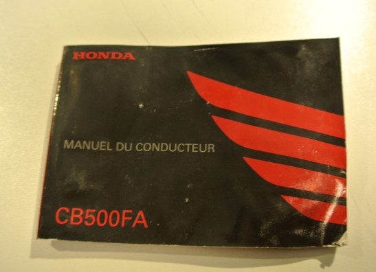 Instructieboekje Honda CB 500 F