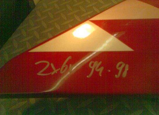 Cowl left rear Kawasaki ZX 6 R