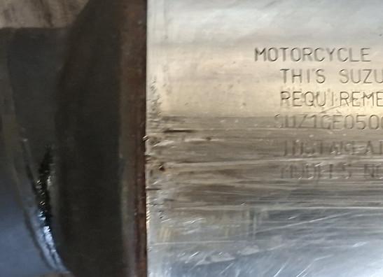 Uitlaat Suzuki GS 500 E