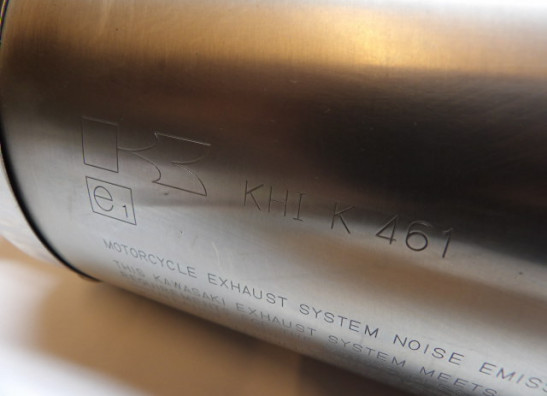 Uitlaat Kawasaki Z 750