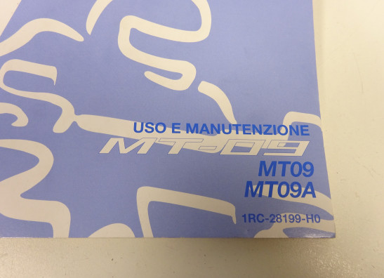 Fahrerhandbuch Yamaha MT 09
