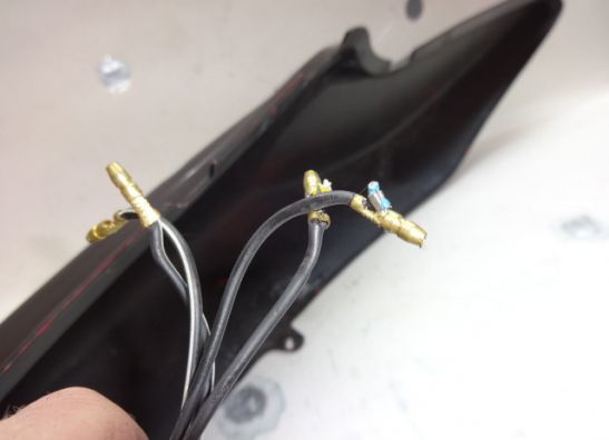 Achterkuipdeel Honda VTR 1000 F