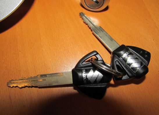 Key set Suzuki GSX R 600