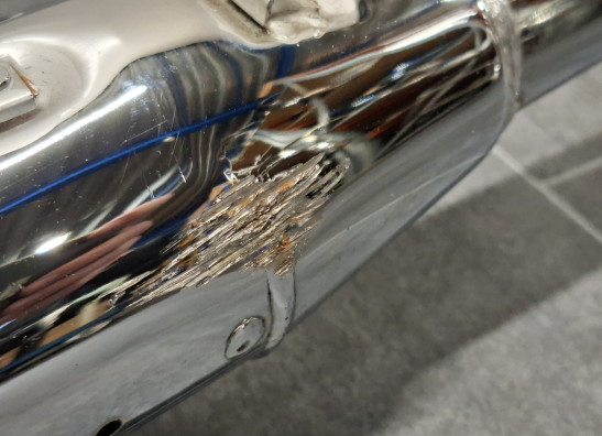 Uitlaat Honda VT 600