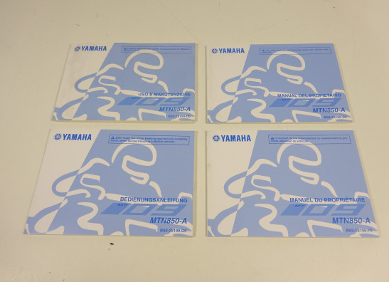 Instructieboekje Yamaha MT 09