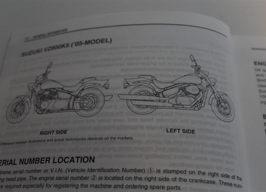 Bedienungsanleitung Suzuki VZ 800 marauder