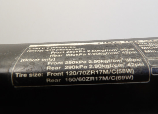 Kettenschutz Honda CBF 1000