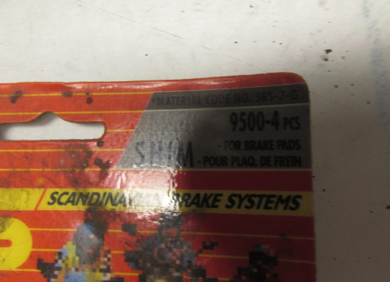 Braking pads front Overig Onbekend Unknown