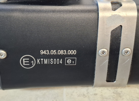 Auspuff KTM 125 Duke