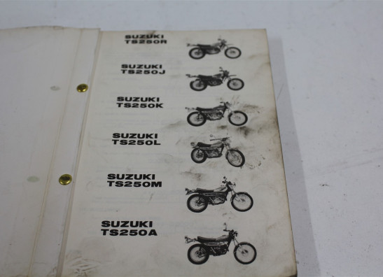 Onderdelenboek Suzuki TS 250