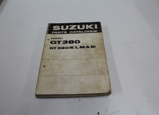 Parts book Suzuki GT 380
