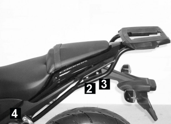Topkofferdrager Honda CB 1000 R