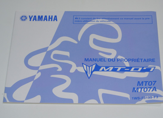 Manuel Yamaha MT 07
