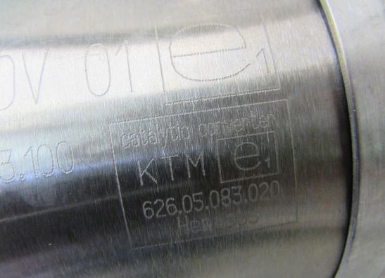 Uitlaat KTM 950 Adventure