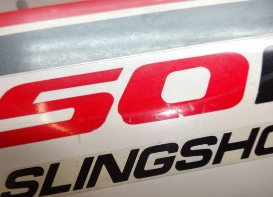 Rechter achterkant Suzuki GSX F 750