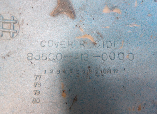 Cowl right small Honda CB 250