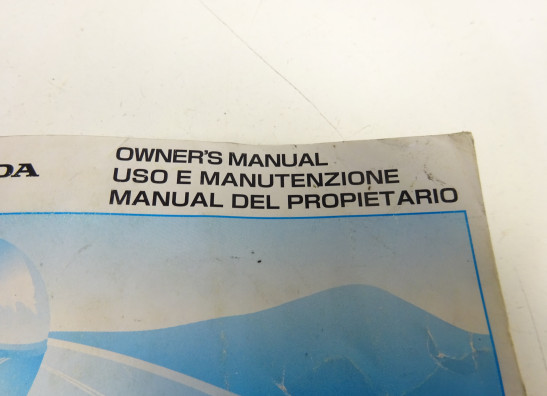 Instructieboekje Honda VFR 800 I