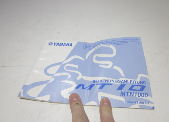 Instructieboekje Yamaha MT 10