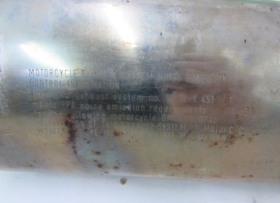 Uitlaat BMW K 75