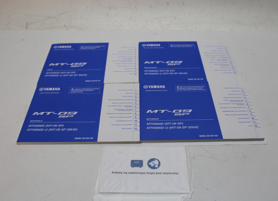 Fahrerhandbuch Yamaha MT 09