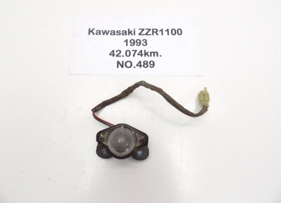 License plate holder Kawasaki ZZR 1100