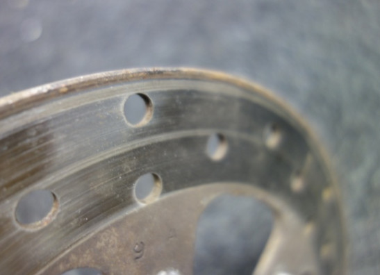 Remschijf voor links Piaggio Mp3 400