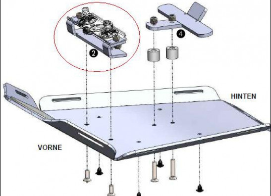 Sportrack Suzuki GSX R 1000