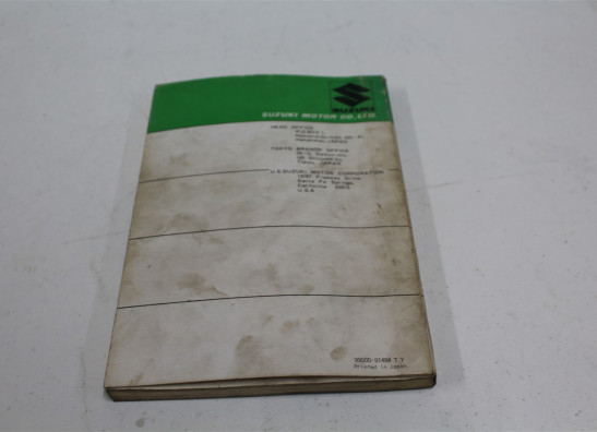 Onderdelenboek Suzuki TS 125