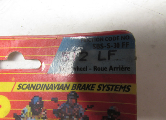 Braking pads rear Kawasaki Overige Kawasaki