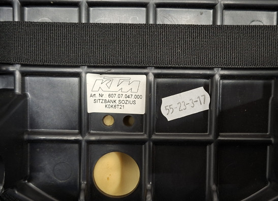 Buddy seat KTM 1290  Super Adventure