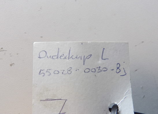 Linker onderkuip Kawasaki ZX 6 R