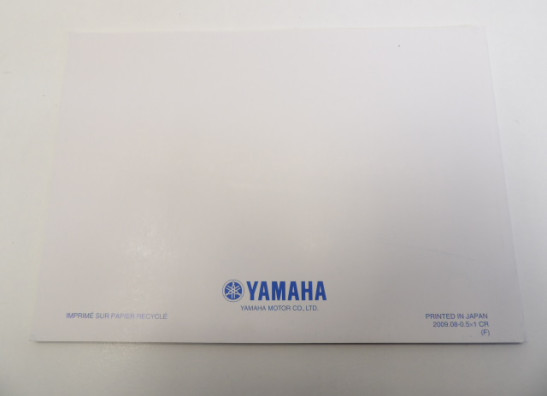 Fahrerhandbuch Yamaha YZF R6