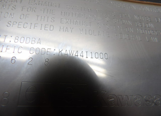 Auspuff Kawasaki Z 1000
