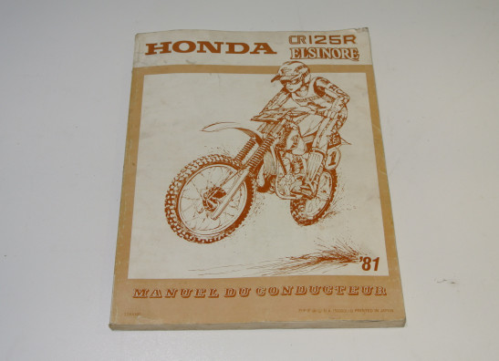 Instructieboekje Honda CRF 150